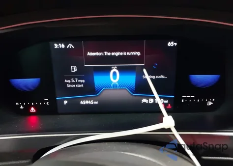 2022 Volkswagen Tiguan 2.0T Se R-Line Black from USA, damaged, VIN 3VV8B7AX8NM044884